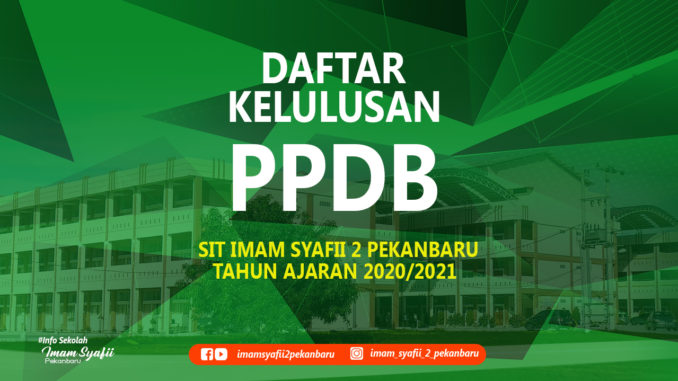 Daftar Kelulusan PPDB